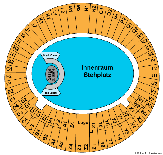 Olympiastadion Seating Chart